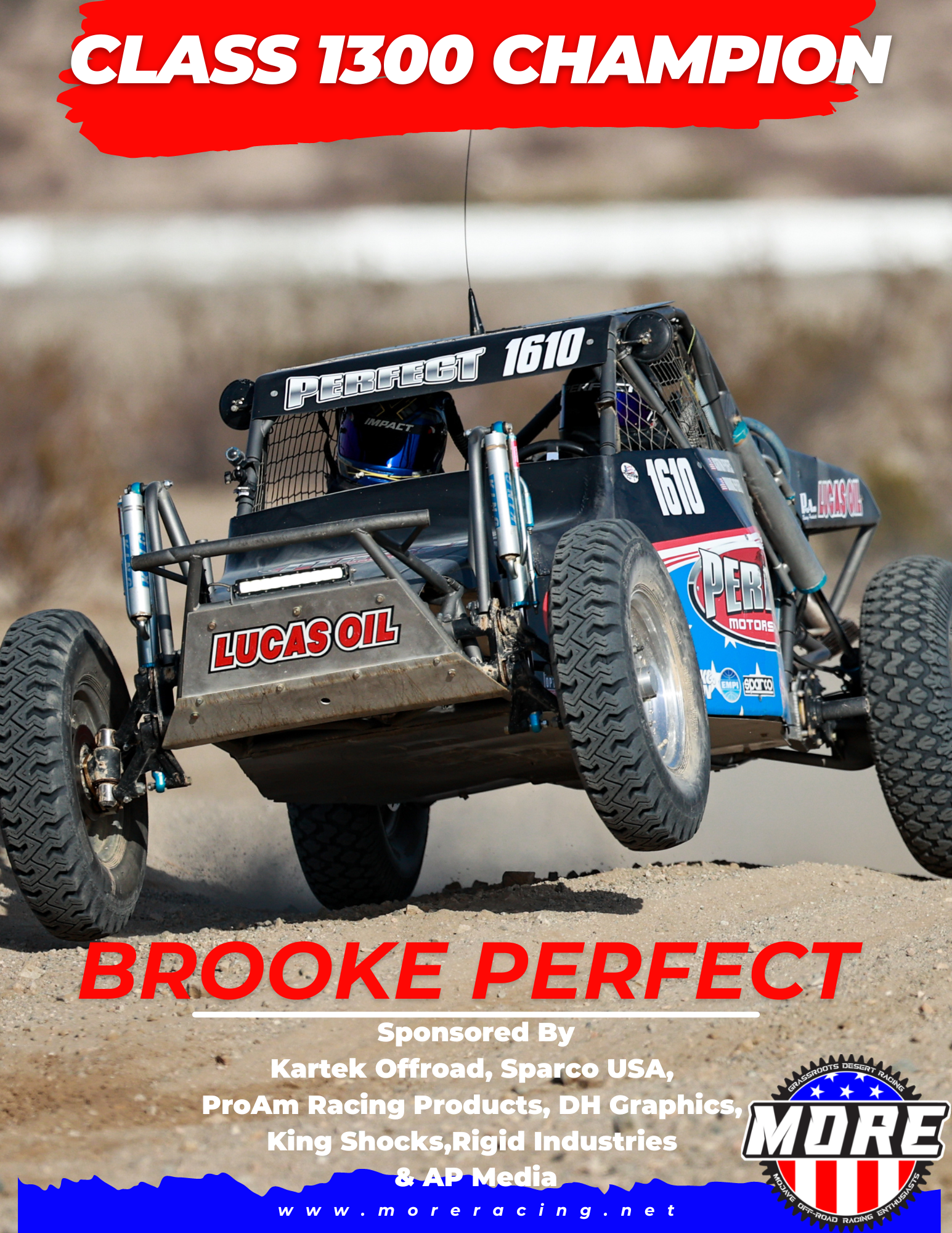 BROOKE PERFECT - CLASS 1300 CHAMP 2022