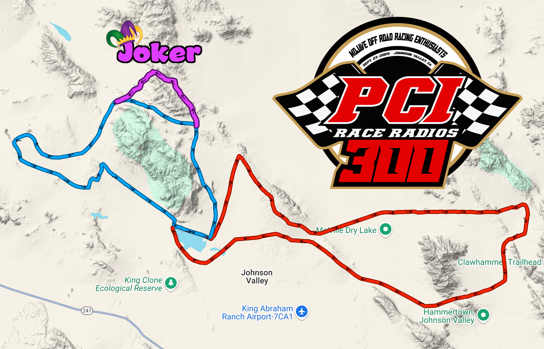 PCI 300 Map Preview PCI 300 Map Preview