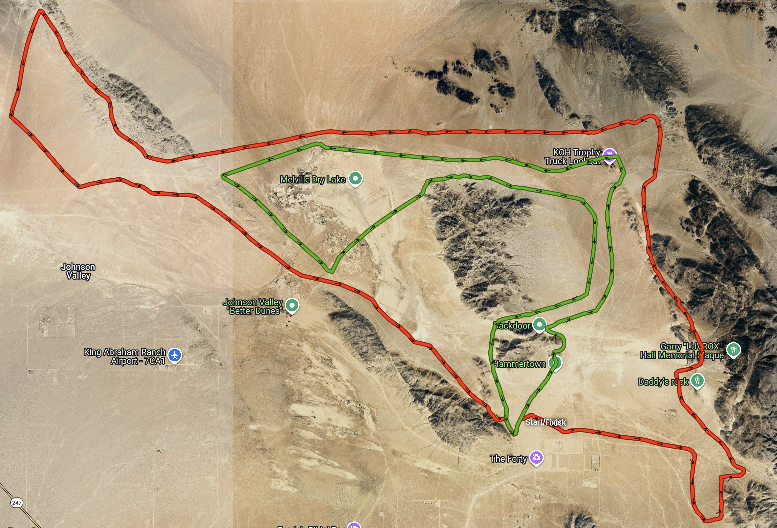 PCI 300 Map